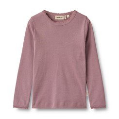 Wheat T-shirt LS Belis - Lavender dawn